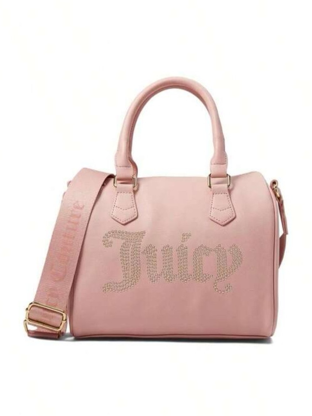 Juicy Couture Pink Satchel Bag with Detachable Strap